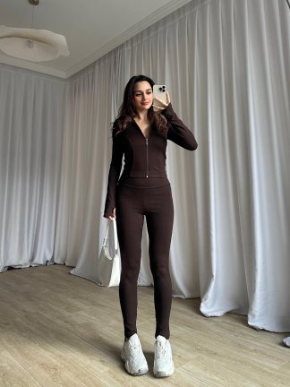  CAMPUS Takım 8785 - Acı Kahve - 3