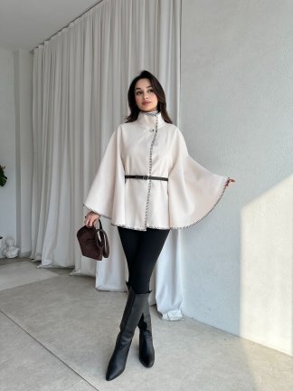 CANNES Kemerli Panço 3785 - Krem - 4