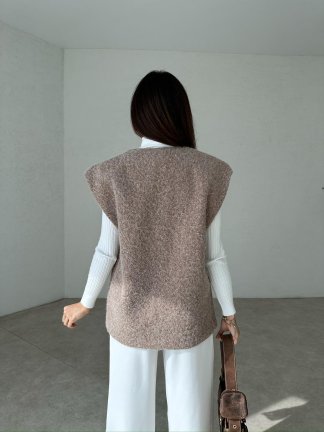 CARMELO Yelek 2460 - Vizon - 4