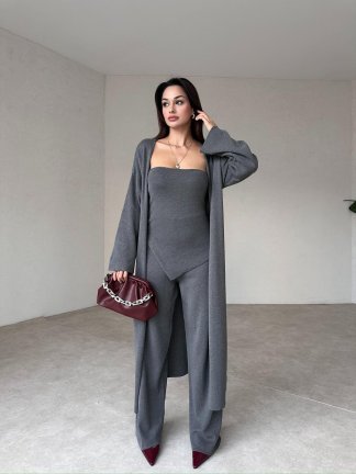 CARMENTA Takım 3721 - Gri - 3