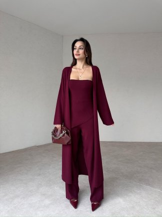 CARMENTA Takım 3721 - Bordo - 2