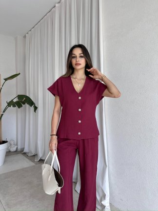  CARMİNA Takım 8250 - Bordo 