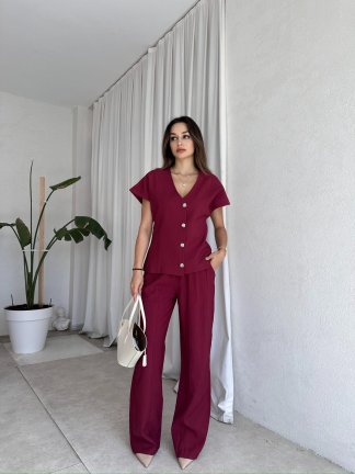  CARMİNA Takım 8250 - Bordo - 3