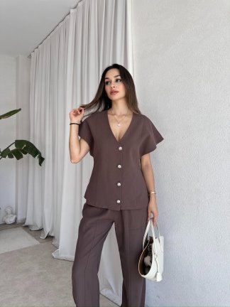 CARMİNA Takım 8250 - Kahverengi 