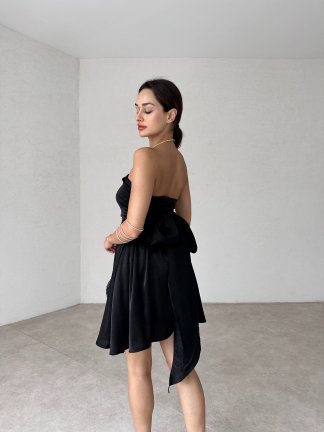 CASELLA Mini Elbise 7771 - Siyah - 3