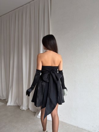 CASELLA Mini Elbise 7771 - Siyah - 3