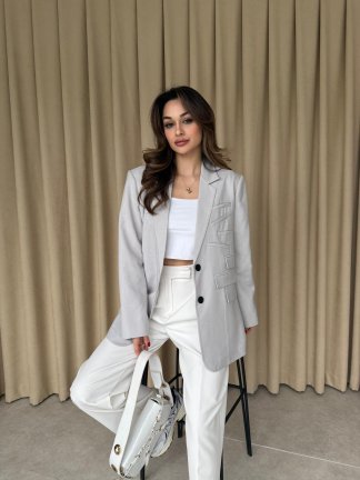 CASERTA Ceket 9873 - Gri - 2