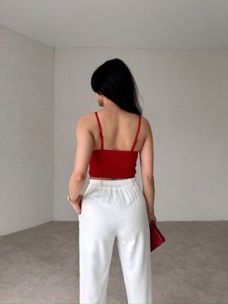 CECİLİ Bluz 3033 - Kırmızı - 2