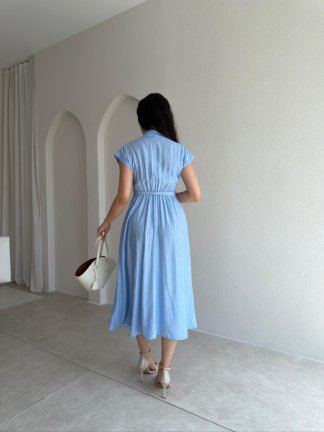 CHAPTER Midi Elbise 7588 - Bebe Mavisi - 3