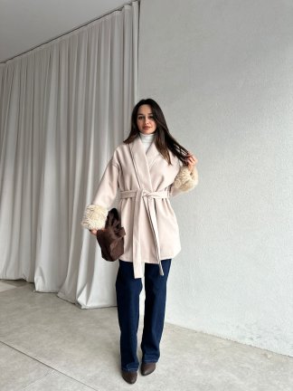 CHARLES Kaban 1054 - Krem - 3