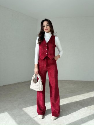 CHARLOTTE Takım 1302 - Bordo - 2