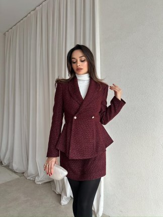 CHLOE Takım 8642 - Bordo 