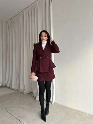 CHLOE Takım 8642 - Bordo - 2