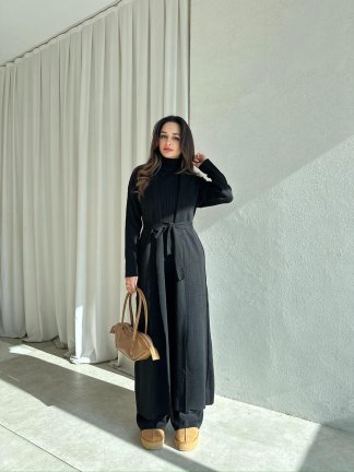 CİEL Triko Üçlü Takım 8418 - Siyah - 1