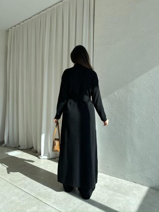 CİEL Triko Üçlü Takım 8418 - Siyah - 4