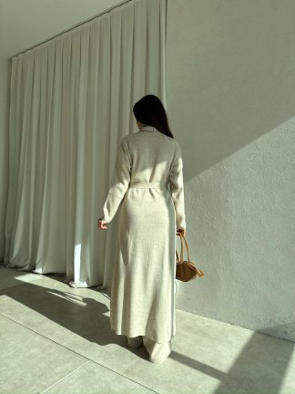 CİEL Triko Üçlü Takım 8418 - Taş - 4