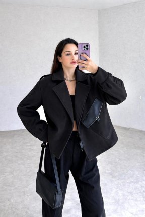 CLARA Ceket 9488 - Siyah - 1