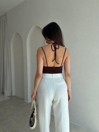 CLAS Bodysuit 1813- Kahverengi - 2