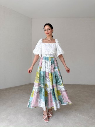 COLCORD Maxi Elbise 4121 - 2