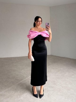 COPPOL Maxi Elbise 1021 - Pembe - 2