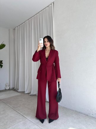 COSTA Takım 8578 - Bordo - 3