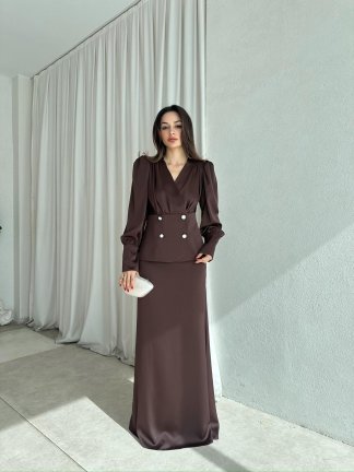 CRESPO Takım 8753 - Acı Kahve - 2