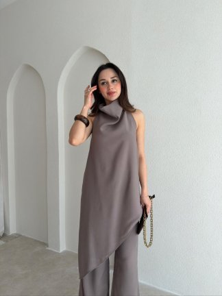 CROWN Takım 5486 -Gri - 2