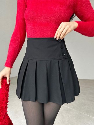 DAMİCO Siyah Etek 4733 - 2