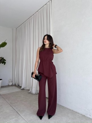 DARCİE Takım 6545 - Bordo - 1