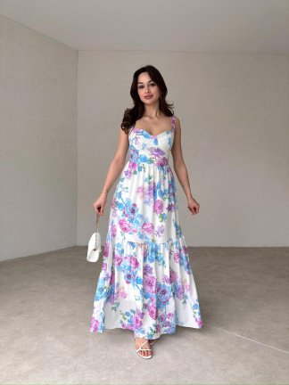 DARREN Maxi Elbise 4029 - 2