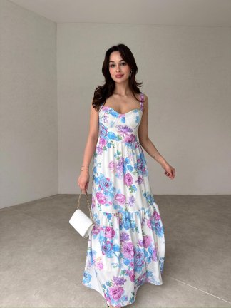 DARREN Maxi Elbise 4029 - 3