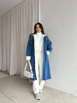 DAWKİN İçi Peluş Kaban 5200 - Mavi - 4