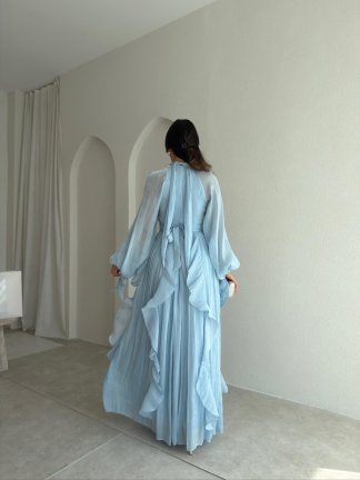 DELENA Elbise 8566 - Bebe Mavisi - 3