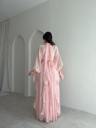 DELENA Elbise 8566 - Pudra - 3