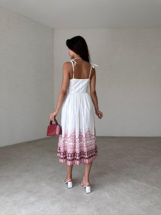 DERECK Midi Elbise 1425 - 3