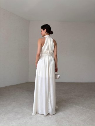 DİDEROT Maxi Elbise 9045 - Ekru - 3
