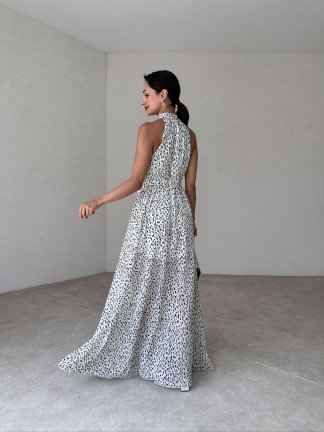 DİDEROT Maxi Elbise 9045 - Leopar - 3