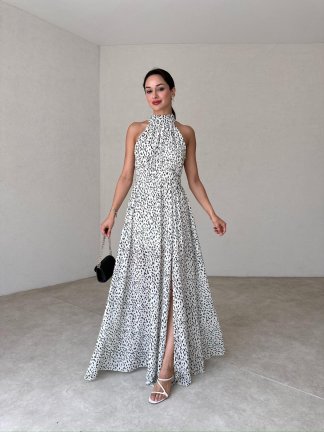 DİDEROT Maxi Elbise 9045 - Leopar - 2