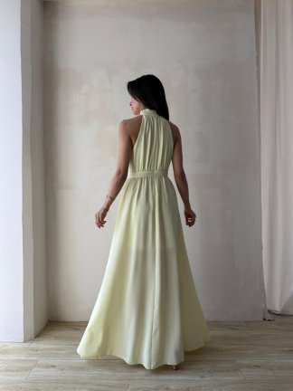 DİDEROT Maxi Elbise 9045 - Sarı - 3