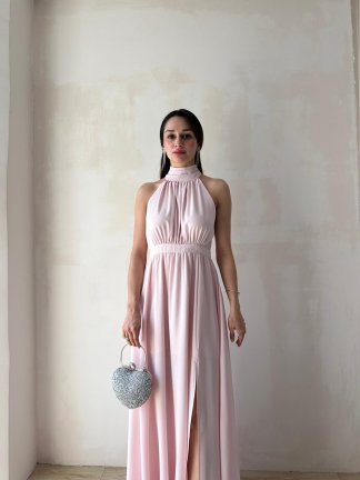 DİDEROT Maxi Elbise 9045 - Pembe - 1