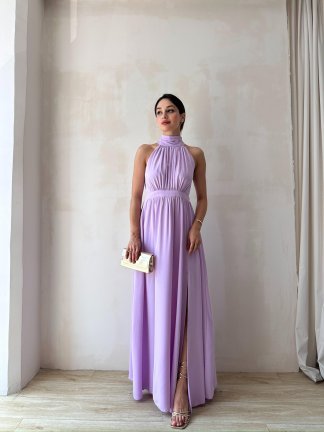 DİDEROT Maxi Elbise 9045 - Lila - 2