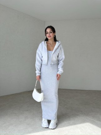 DİEGO Takım 4538 - Gri - 2