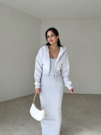 DİEGO Takım 4538 - Gri - 1