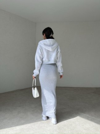 DİEGO Takım 4538 - Gri - 3