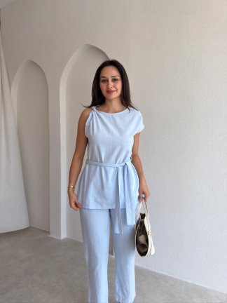 DLERA Keten Takım 3739 - Bebe Mavi - 3