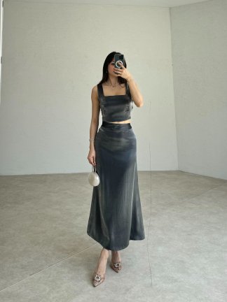 DOMİNGO Takım 5402 - Füme - 2