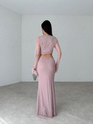 DOMİNİC Takım 2071 - Pudra - 4