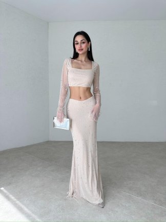 DOMİNİC Takım 2071 - Krem - 2