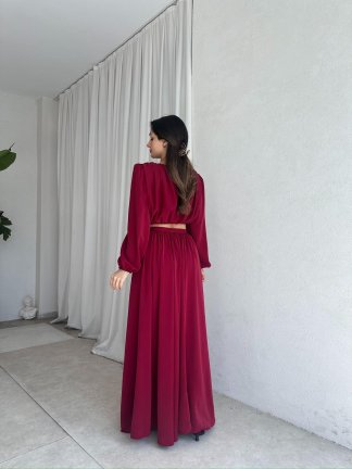 DORİN Takım 8528 - Bordo - 3