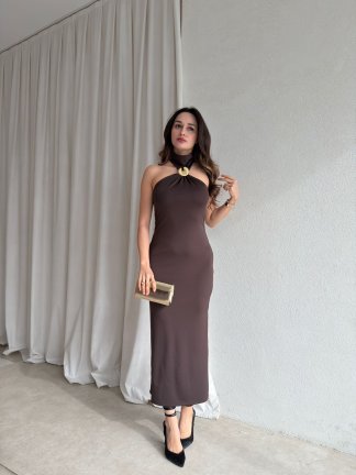 DORY Elbise 8852 - Acı Kahve - 2